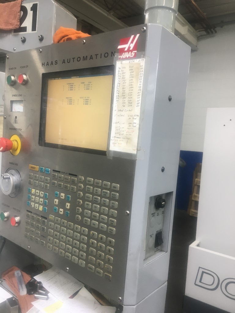 Haas VM-3 Mold Maker, Machine ID: 8058
